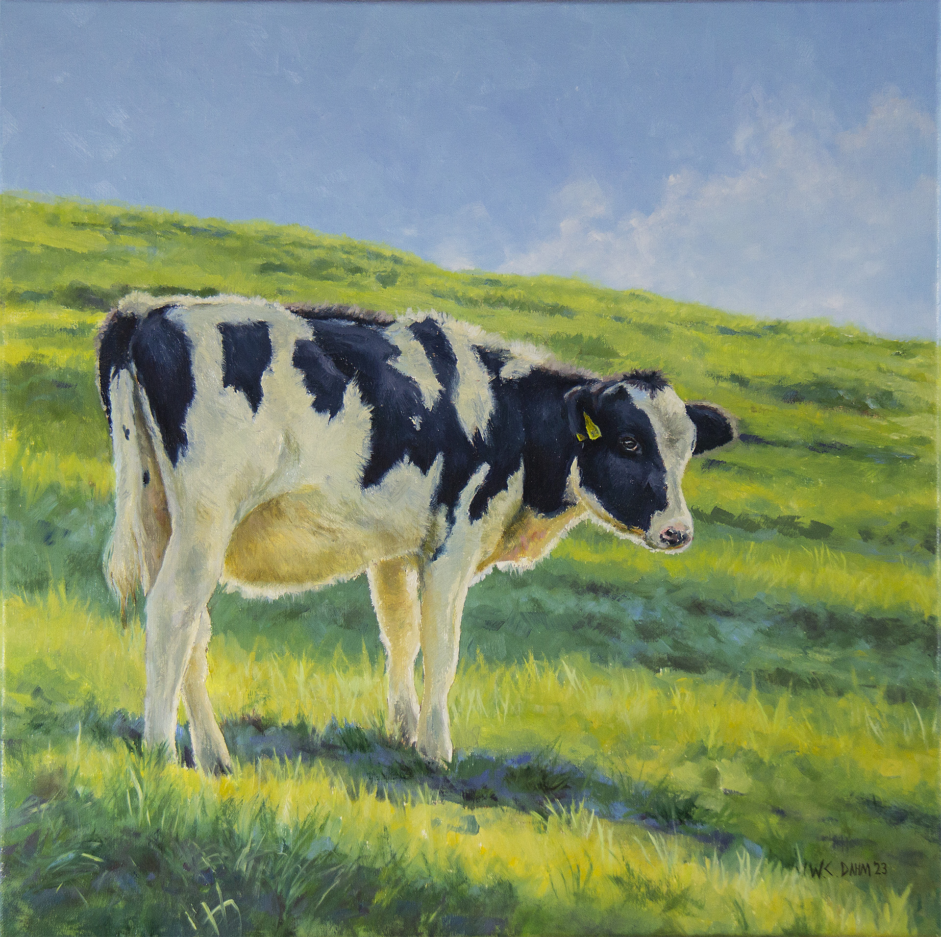 Holstein Heiffer By Will Dahm